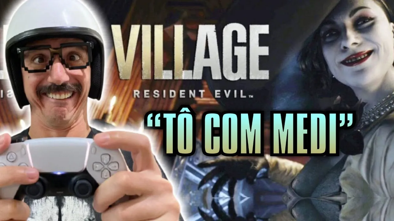 Resident Evil Village "TÔ COM MEDI" - Irmãos Piologo Games - PS5 XBOX Series X