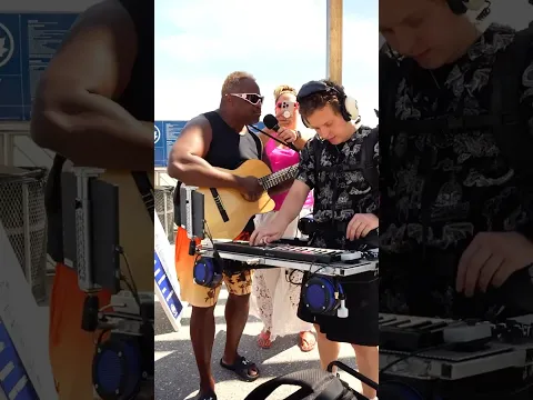 crashed this street performer’s set and made some MAGIC @FASFatherandSon
