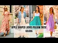 What Celebrities with Apple-Shaped Bodies Wear - Timeless Tips for Women 50 create