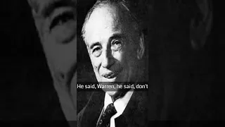 Ben Graham S Only Advice For Warren Buffett 