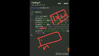 Multiplication Of Two Numbers in C C programming multiplication of 2 numbers Write C program