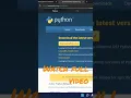 install python in windows 11
