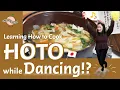 Lagu Learning how to make Hoto while dancing!? in Fuefuki, Yamanashi JAPAN