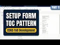 Build a Table of Contents ToC Form Pattern Part 11