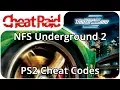 Need For Speed Underground 2 Cheat Codes PS2