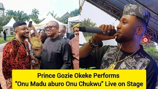 prince gozie okeke performs 