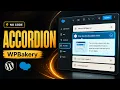 How To Use Accordion Element of WPBakery WordPress Plugin