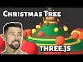 Christmas tree with three js
