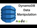 DynamoDB Tutorial How to access and modify data in DynamoDB Build the backend for your application