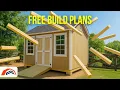 Classic 8x12 Shed COMPLETE Build