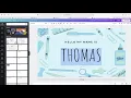 The EASY Way To Create Class Name Tags with Canva For Education