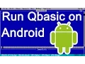 how to run qbasic on android device by Abdul Moqueet Wahedi