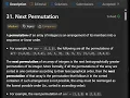 Next Permutation Explained LeetCode 31 C