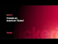 How to Create an event on Tickeri