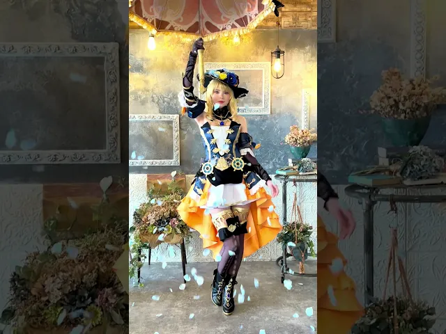 Navia Genshin Impact Cosplay! #peachmilky