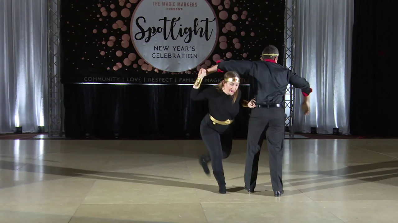 Spotlight New Years 2018 2019 Invitational Jack & Jill Classic Brennar Goree & Colleen Uspensky