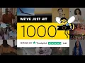 Oojo reaches 1000 reviews on Trustpilot Rated Excellent