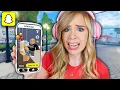 STALKING People With SNAP STORIES In Life Together