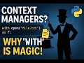 How Python Context Managers Work with Statement Live Tutorial