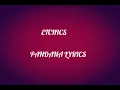Pandana lyrics-Ethic