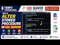 How to Alter Stored Procedure in SQL Server SQL Server Alter Stored Procedure