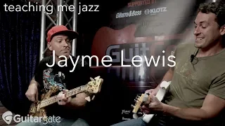 jayme lewis teaches me how to play jazz guitcon 2018