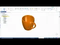 51 Solid Edge Tutorial Coffee Mug Sweep Thin Wall