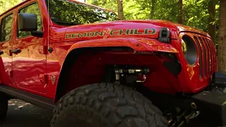AMW 840 DEMON Wrangler in Firecracker Red Turnkey Rollers ft Lite Brite