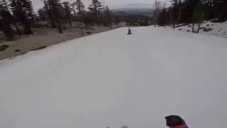 GoPro 3 at Mammoth Mountain Skiing Bridges