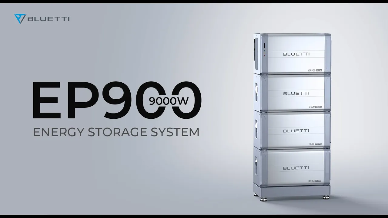 BLUETTI Product rendering video