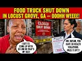Chef Carmen Gets SHUT DOWN in GA by HEALTH Dept Corinna Files CONTEMPT Motion