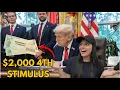 BREAKING 2 000 4th Stimulus Payment Dates Finally Released Direct Deposits Hit Nov 19