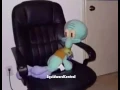 Squidward On A Chair