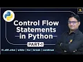 Control Flow Statements in Python Part 1 Computer Science Class 11th NCERT Utkarsh Online School