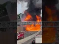 Download Lagu Truck explodes into a fireball after highway crash