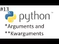 Python 3 6 Tutorial 13 More functions and argument examples