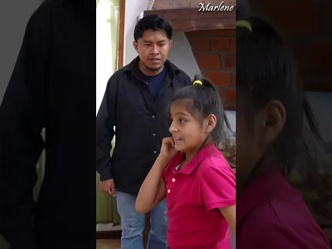 N¡ñα dibuja una novia para su papa