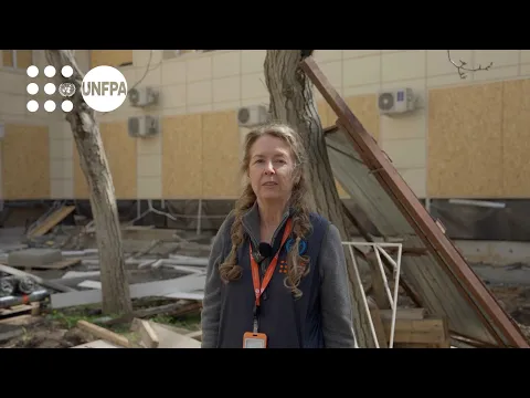 A sixth UNFPA-supported maternity hospital in Ukraine was attacked