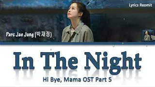 Download Parc Jae Jung 박재정 – In The Night Hi Bye, Mama OST Part 5 Lyrics Han Rom Eng Indo MP3