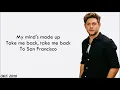Download Lagu Niall Horan - San Francisco (lyrics)