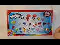 Opening 11 Miraculous Ladybug Miracle Box Kwami Surprise mystery boxes