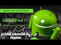 SoundPool - Play in Android Studio Android App Development
