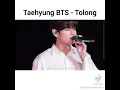 Download Lagu TAEHYUNG BTS-TOLONG |Versi Indonesia