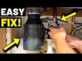 GARBAGE DISPOSAL NOT WORKING Try These Easy Fixes 3 Sink Disposal Repairs More Tips Tricks