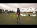 Wrist Cock vs Wrist Hinge in the Golf Swing