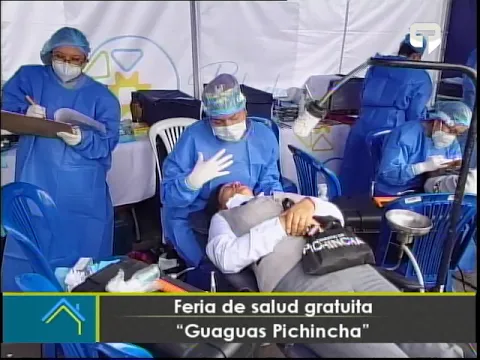 Feria de salud gratuita Guaguas Pichincha