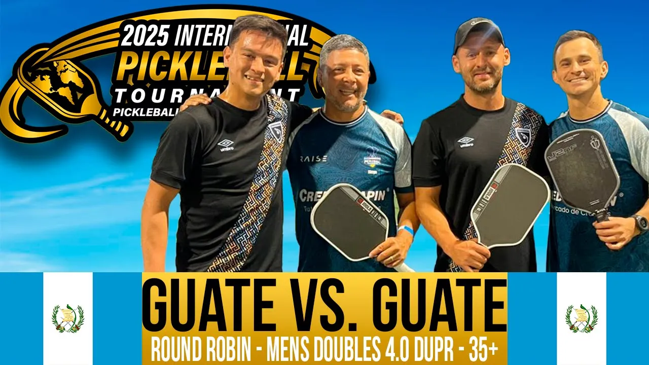 Pablo Arriola/Roberto Gamboa (GUA) vs. Juan Diego Luna/Diego Morales (GUA) - International Cup 2025