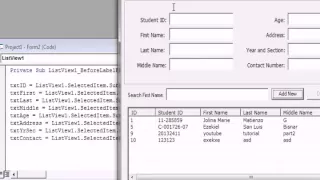 VB6 adodb Listview Access part2