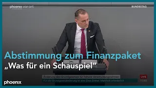 Rede von Tino Chrupalla (AfD) zum Finanzpaket am 18.03.25