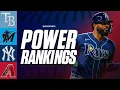 Latest MLB Power Rankings Rays top team in AL Marlins remain in Top 10 More